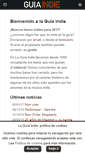 Mobile Screenshot of guiaindie.com